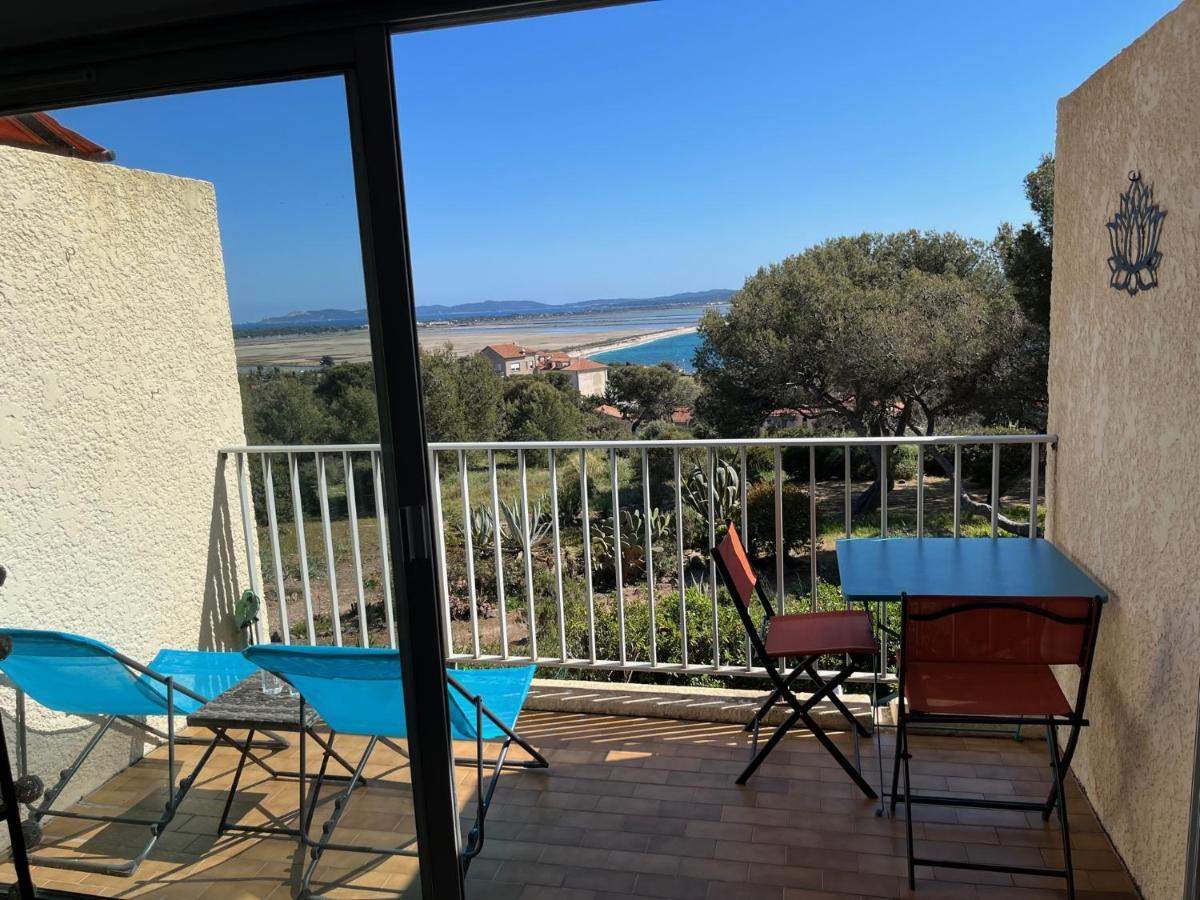 Appartement Hyeres - Costebelle Duplex Vue Mer Balcon Residence Privee Parking - Marie Caroline Экстерьер фото