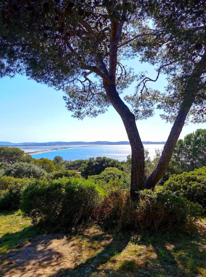 Appartement Hyeres - Costebelle Duplex Vue Mer Balcon Residence Privee Parking - Marie Caroline Экстерьер фото
